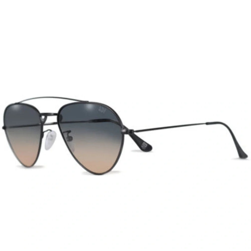 GLASSING  A.D.F. MOD AVIATOR SUNGLASSES IN CASE